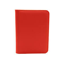 Dex Zip Binder 4- Red